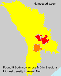 Surname Budnicov in Moldova