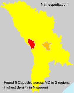 Surname Capestro in Moldova