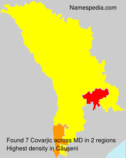Surname Covarjic in Moldova