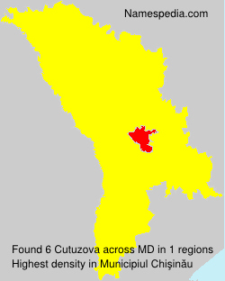 Surname Cutuzova in Moldova