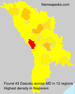 Surname Dascalu in Moldova