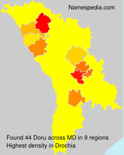Surname Doru in Moldova
