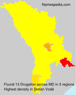 Surname Drugaliov in Moldova