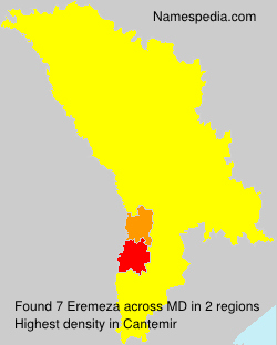 Surname Eremeza in Moldova