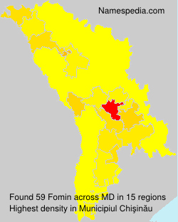 Surname Fomin in Moldova