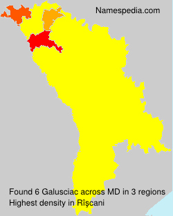 Surname Galusciac in Moldova