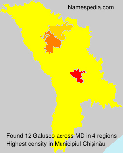Surname Galusco in Moldova
