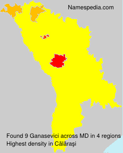 Surname Ganasevici in Moldova