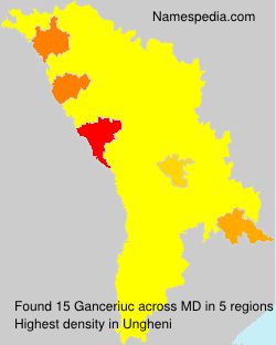 Surname Ganceriuc in Moldova