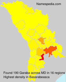 Surname Garaba in Moldova