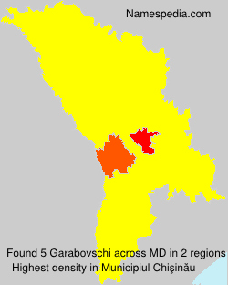 Surname Garabovschi in Moldova