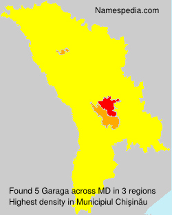 Surname Garaga in Moldova