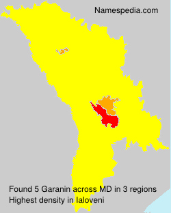 Surname Garanin in Moldova