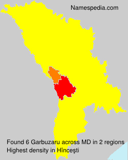 Surname Garbuzaru in Moldova