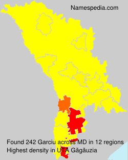 Surname Garciu in Moldova