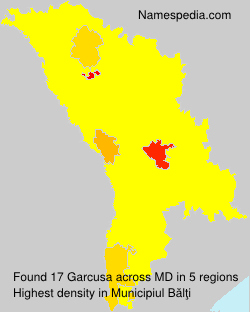 Surname Garcusa in Moldova