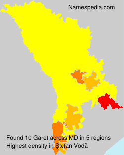 Surname Garet in Moldova