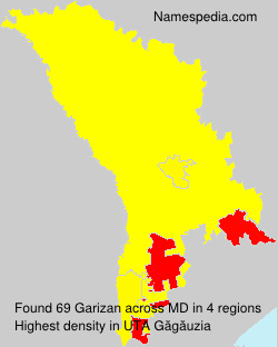 Surname Garizan in Moldova