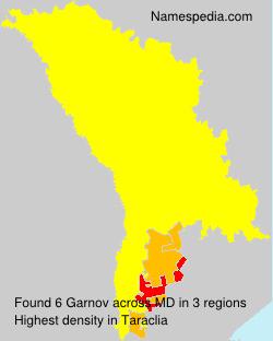 Surname Garnov in Moldova