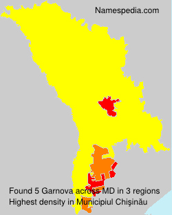 Surname Garnova in Moldova