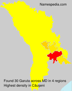 Surname Garuta in Moldova