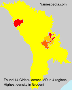 Surname Girlacu in Moldova