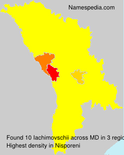 Surname Iachimovschii in Moldova