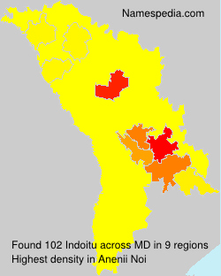 Surname Indoitu in Moldova