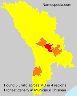 Surname Jivilic in Moldova