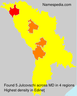 Surname Julcovschi in Moldova