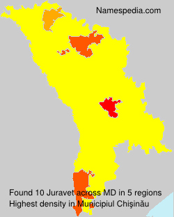 Surname Juravet in Moldova