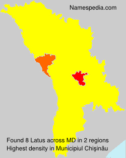 Surname Latus in Moldova