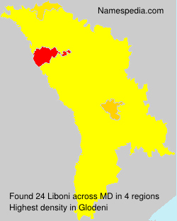 Surname Liboni in Moldova