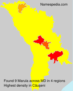 Surname Marula in Moldova