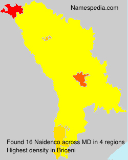Surname Naidenco in Moldova