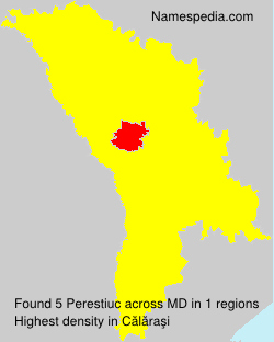 Surname Perestiuc in Moldova