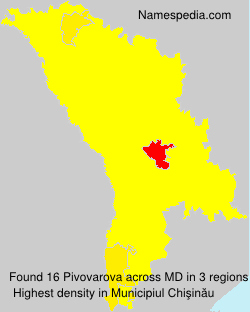 Surname Pivovarova in Moldova