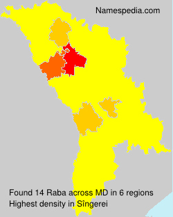 Surname Raba in Moldova