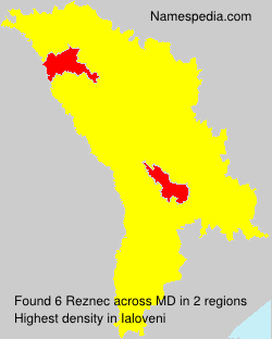 Surname Reznec in Moldova