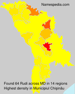 Surname Rudi in Moldova