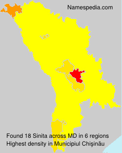 Surname Sinita in Moldova