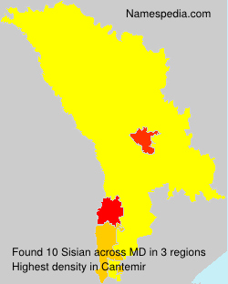 Surname Sisian in Moldova