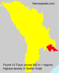 Surname Tutun in Moldova