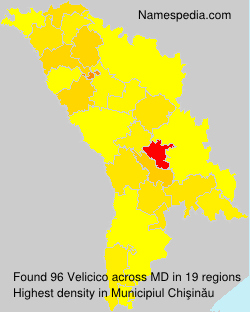Surname Velicico in Moldova