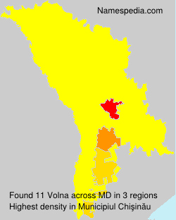 Surname Volna in Moldova