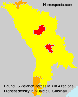 Surname Zelenco in Moldova