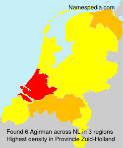 Surname Agirman in Netherlands