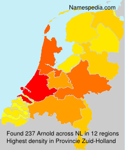 Surname Arnold in Netherlands
