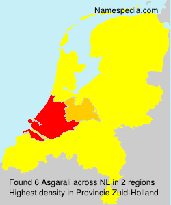 Surname Asgarali in Netherlands