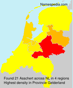 Surname Asschert in Netherlands